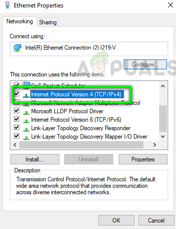 Vlastnosti protokolu IPv4 - vlastnosti adaptéra v systéme Windows 10