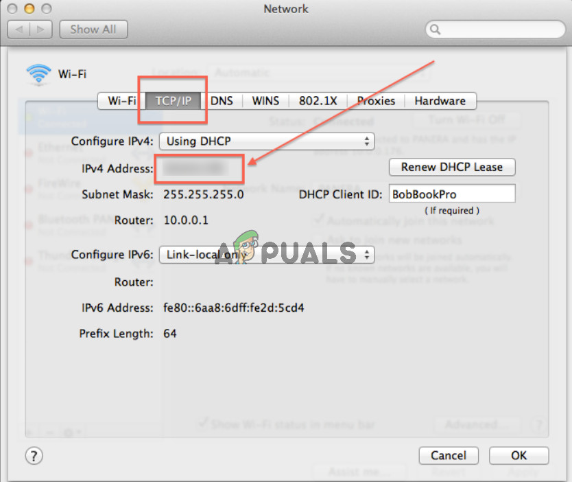 Kuidas Macis oma IP-aadressi leida