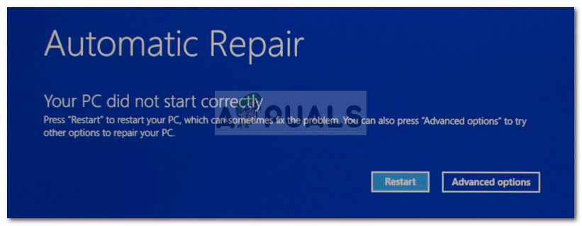 Remediere: Repararea automată PC-ul dvs. nu a pornit corect