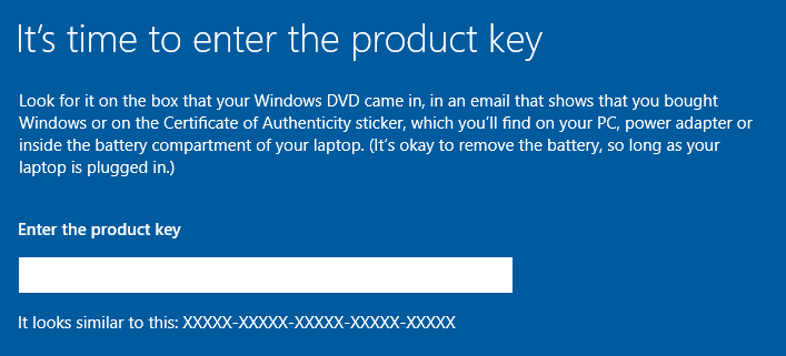 klucz Windows 10