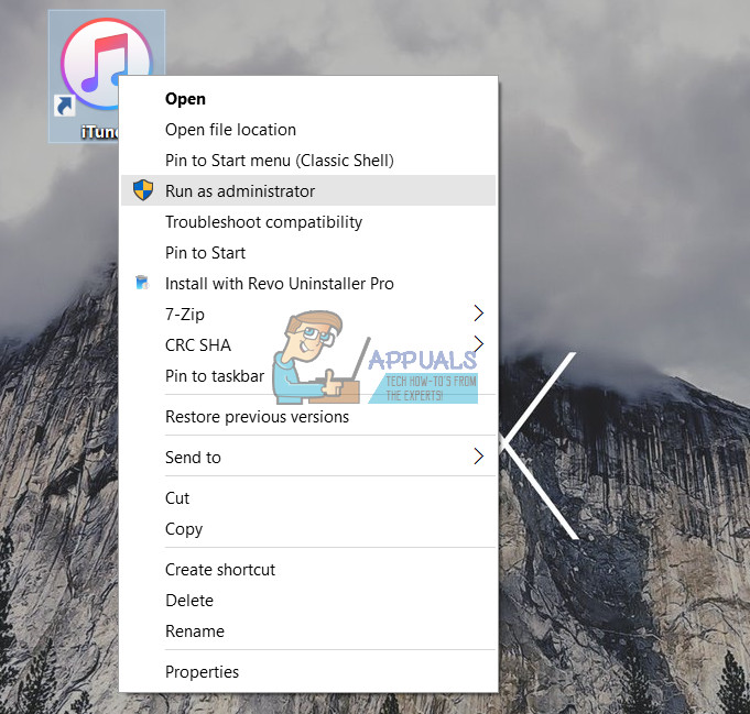 Fix: iTunes åbner ikke på Windows 10