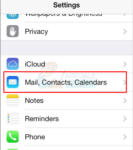 Correção: os e-mails enviados não aparecem no iPhone