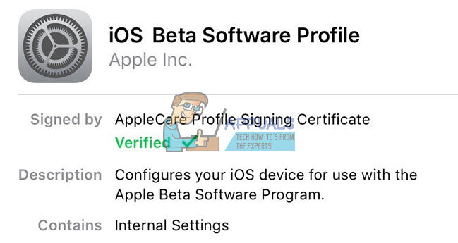 Hur man tar bort betaprofil från iPhone X och installerar officiell iOS-version