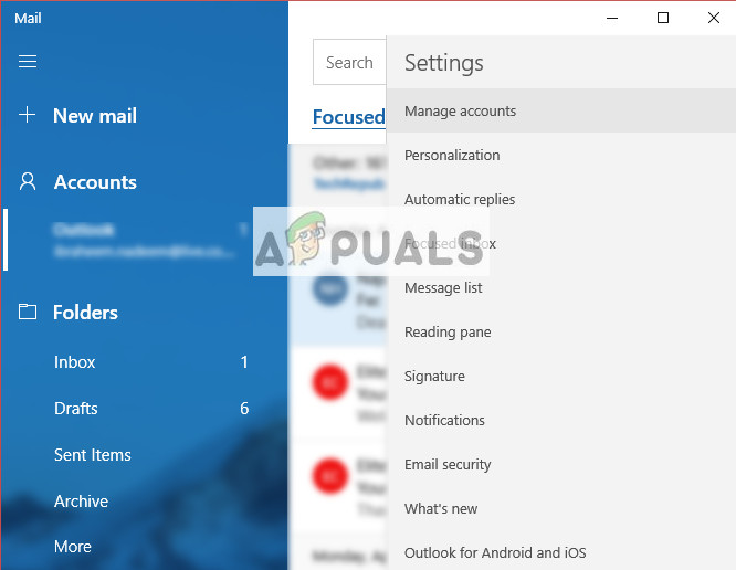 Korjaus: Windows 10 Mail ei toimi