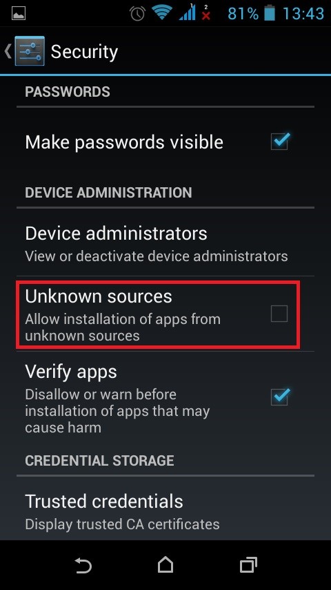 Cara Meningkatkan Ukuran Kunci Corak di Android