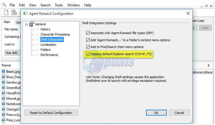 NAJLEPSZY PRZEWODNIK: Zastąp wyszukiwanie w systemie Windows Vista / 7/8 i 10 opcją „Ransack agentów”
