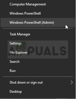 Suoritetaan Windows PowerShell järjestelmänvalvojana
