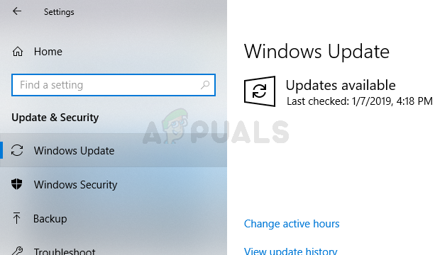 Korjaus: Windows Update pitää sammuttamisen