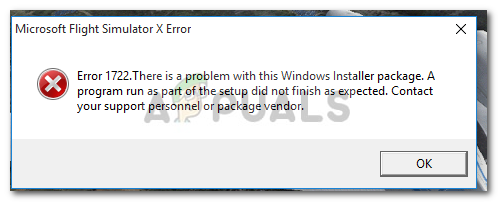 Correção: Erro 1722 do Windows Installer
