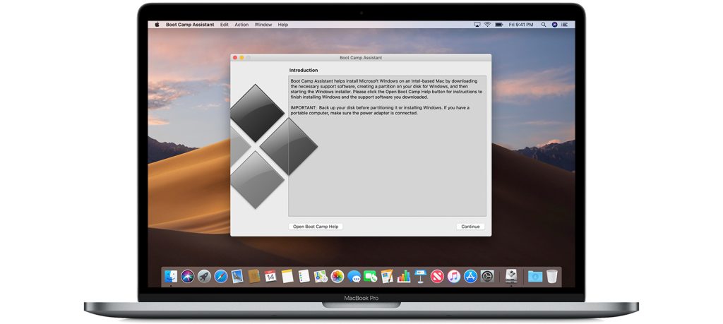 A Windows 10 futtatása macOS rendszeren