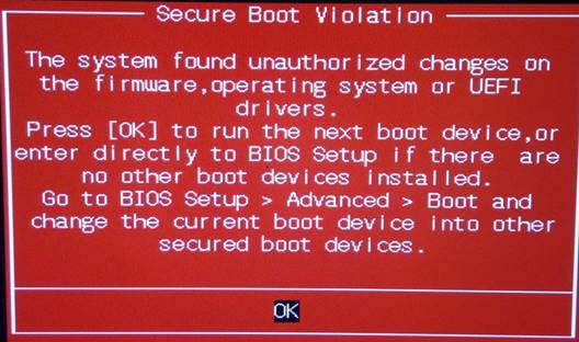 Ayusin: Ang Secure Boot Violation Error sa Asus Systems