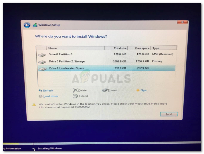 Correção: Erro do Windows Installer 0x80300002