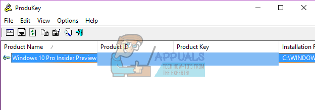 Kako obnoviti ključ izdelka Windows 10 s pomočjo ProduKey ali ShowKeyPlus