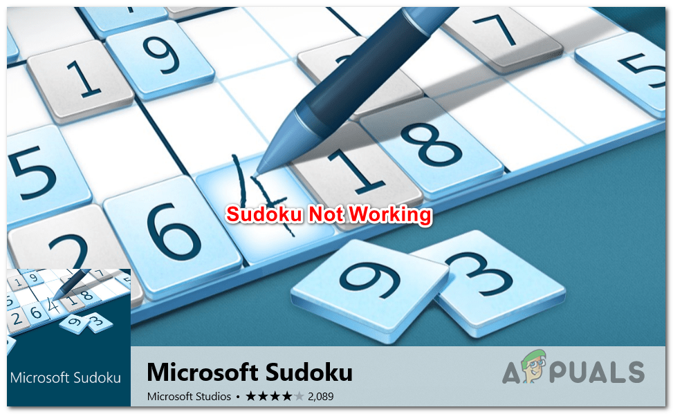 „Microsoft Sudoku“ neįkeliama arba sutrinka