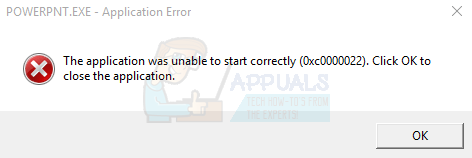Correção: Código de erro de aplicativo do Windows 0x0000022