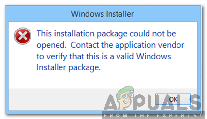 Как да поправя грешката „Инсталационният пакет не може да бъде отворен“ в Windows?