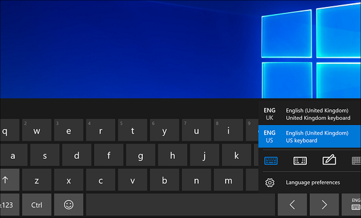 Hur ställer jag in genväg för att ändra tangentbordslayout / språk i Windows 10?