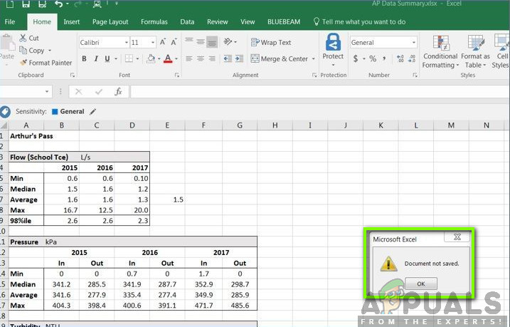 Como corrigir documento do Excel não salvo