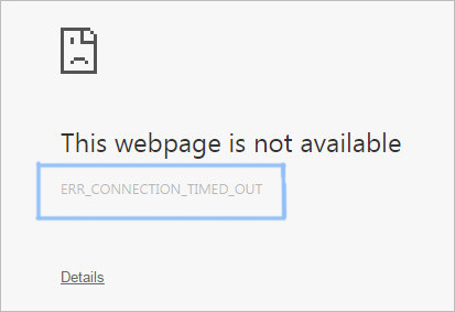 Kuinka ratkaista ERR CONNECTION TIMED OUT -virhe Google Chromessa
