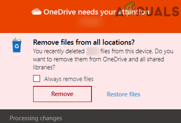 Correção: OneDrive excluindo arquivos automaticamente da pasta OneDrive
