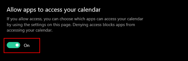 Как да предотвратим достъпа на приложенията до календара на Windows 10?