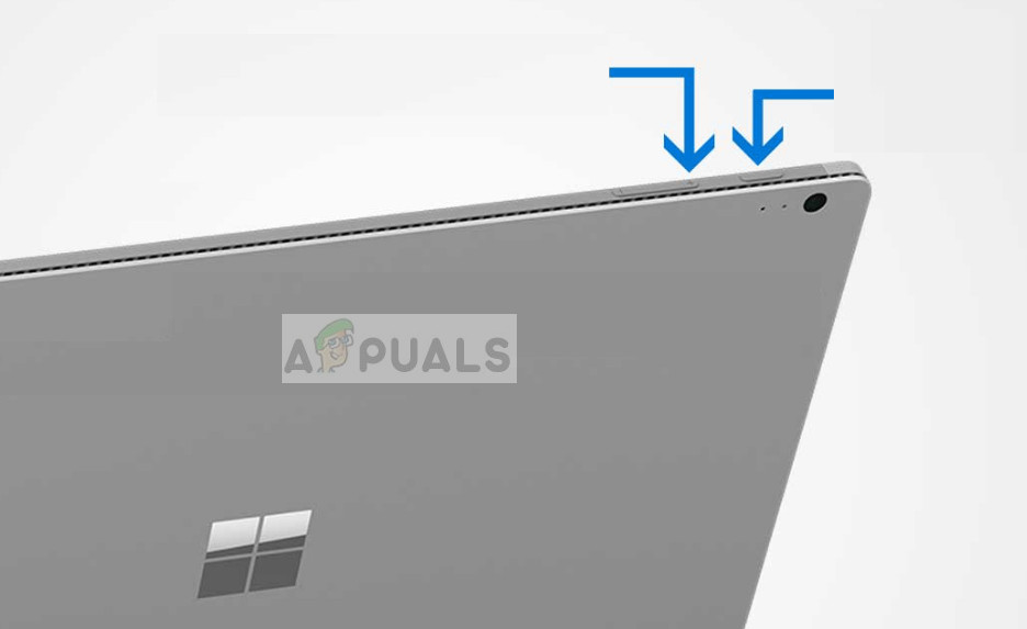 파워 사이클링 Surface Pro