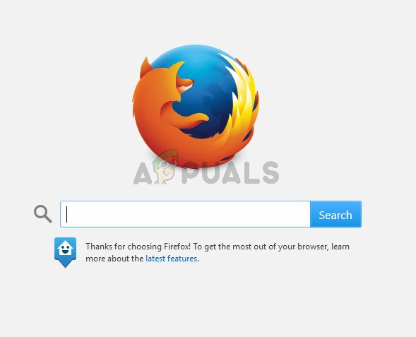 Correção: o Firefox não abre
