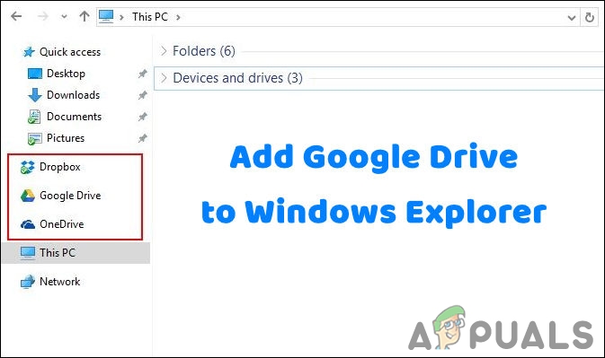 Bagaimana Menambah Google Drive ke Sidebar Windows Explorer?