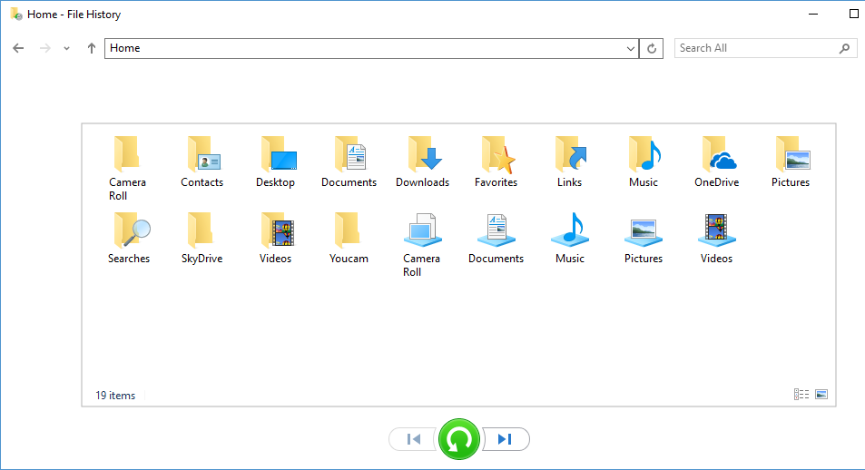 Com s'activa o es desactiva l'historial de fitxers a Windows 10?