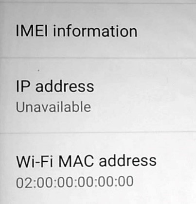 Как да поправя 02:00:00 MAC адрес в потребителски ROM на Android