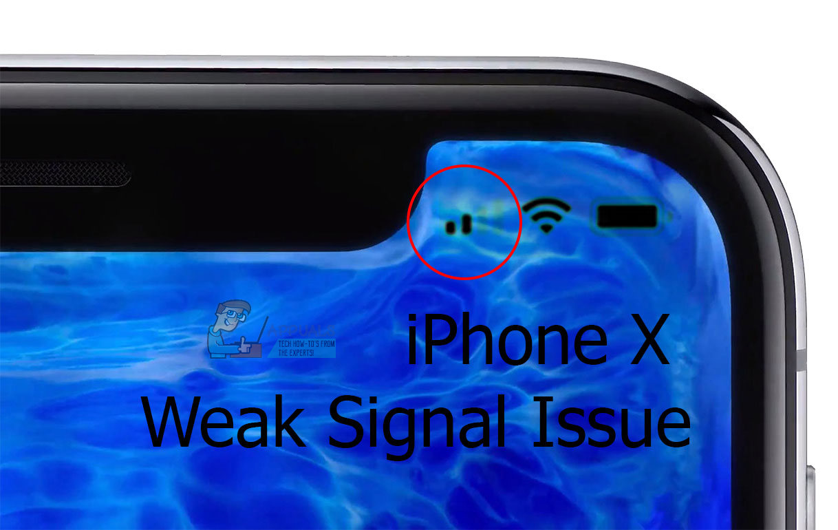 Com solucionar el problema de senyals febles de l'iPhone X