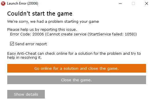 Fix: Kode Kesalahan 20006 di Far Cry 5