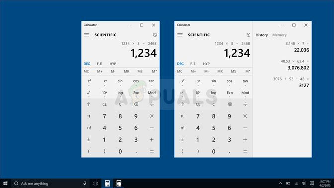 Kuidas parandada Windows 10 kalkulaatorit, mis pole Windowsi installitud?