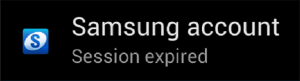 Fix: Samsung-kontosesjonen utløp