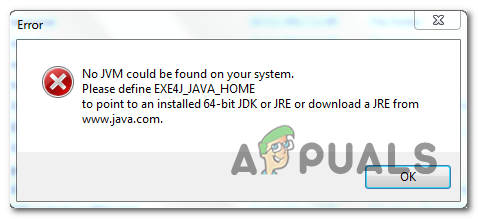 Como corrigir nenhum erro de JVM encontrado no Windows 10