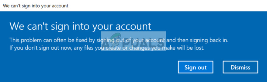 アカウントにサインインできない問題を解決する方法Windows10
