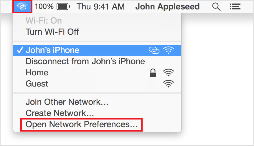 A Wifi prioritás beállítása iOS és MacOS rendszereken