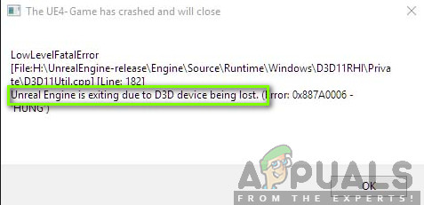 Slik løser du feilen 'Unreal Engine exiting due to D3D device is lost'