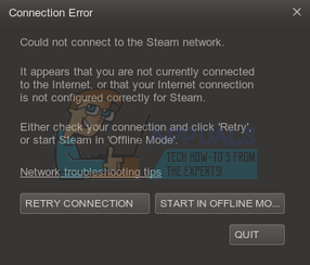 Correção: Erro de conexão do Steam