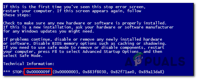 Kaip ištaisyti „Stop“ klaidą 0x0000009f sistemoje „Windows“?