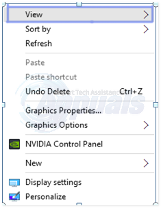 Popravek: ikone namizja v sistemu Windows 10 manjkajo