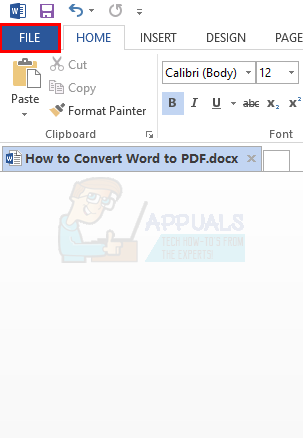 Como: Converter Word em PDF
