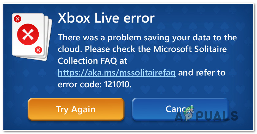 [FIX] Microsoft Solitaire Collection 'Xbox Live -virhekoodi 121010'