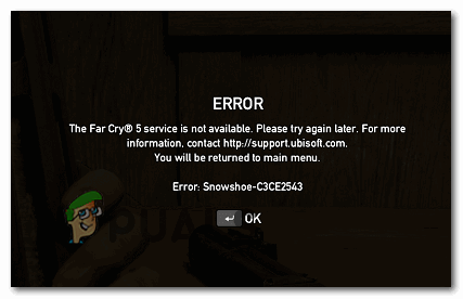 Cómo reparar el error de raquetas de nieve de Far Cry 5