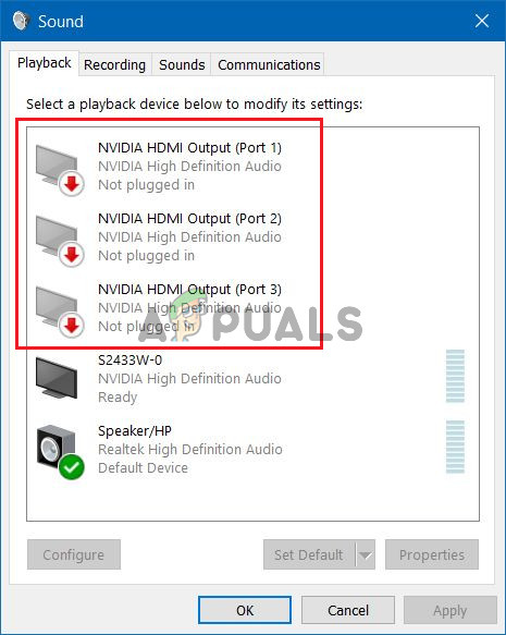 Ako opraviť chybu NVIDIA, ktorá nie je zapojená v systéme Windows?