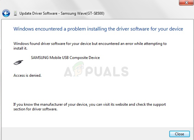 Fix: Windows fikk et problem med å installere driverprogramvaren for enheten din