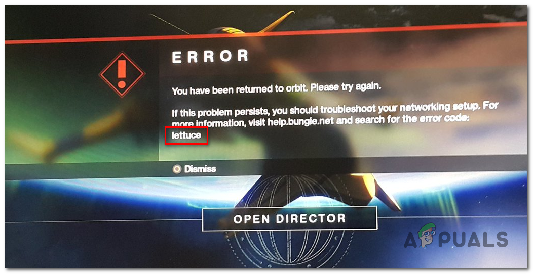 Cómo arreglar el código de error de Destiny 2 'Lechuga'