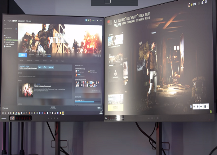 Como mover um jogo em tela cheia para um segundo monitor