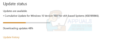 Popravek: posodobitev KB3189866 za sistem Windows 10 Stuck