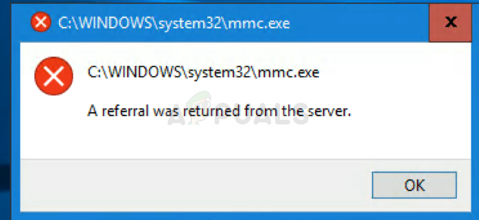 Correção: uma referência foi retornada do erro de servidor no Windows 7, 8 e 10